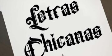 Letras chicanas góticas